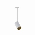 Lampa podtynkowa 1-punktowa MONO SURFACE LONG M biały/złoty