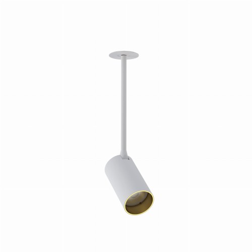 Lampa podtynkowa 1-punktowa MONO SURFACE LONG M biały/złoty