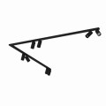 Listwa sufitowa MONO CORNER 2x150 czarny