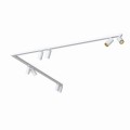 Listwa sufitowa MONO CORNER 2x150 biały/złoty