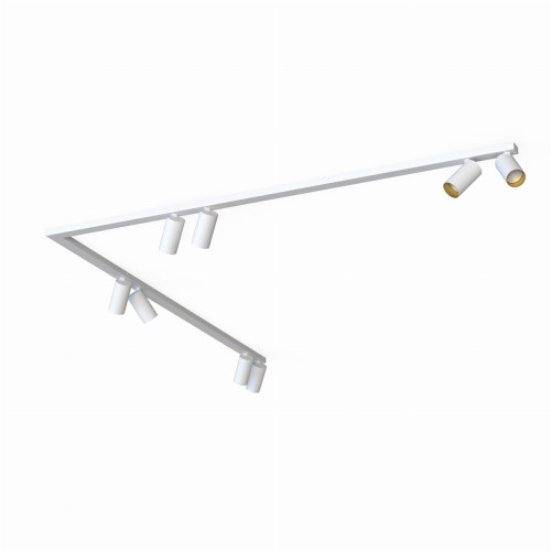 Listwa sufitowa MONO CORNER 2x150 biały/złoty