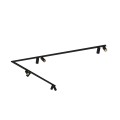 Listwa sufitowa MONO CORNER 2x200 czarny/złoty