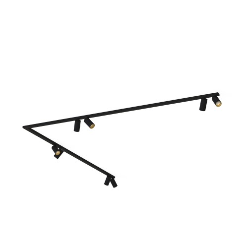 Listwa sufitowa MONO CORNER 2x200 czarny/złoty