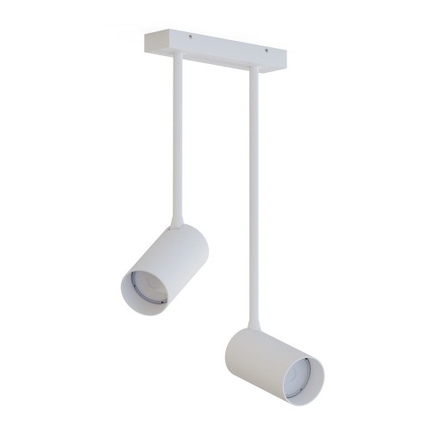 Lampa sufitowa 2-punktowa MONO LONG biały