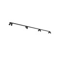 Listwa sufitowa MONO 2x200 czarny/złoty