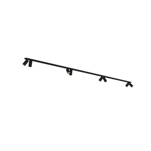 Listwa sufitowa MONO 2x200 czarny/złoty