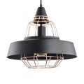 Lampa wisząca 1-punktowa loftowa TAMARIS Black Cooper