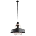 Lampa wisząca 1-punktowa loftowa TAMARIS Black Cooper