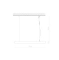 CUBUS GRAPHITE LAMPA WISZĄCA 9 KOŁO