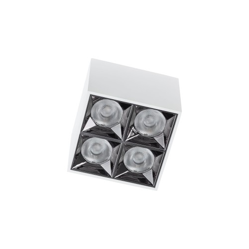 Lampa sufitowa natynkowa MIDI LED 3000K biały