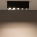 Lampa sufitowa natynkowa MIDI LED 3000K czarny