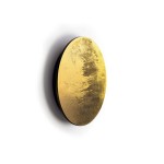 Kinkiet RING WOOD LED M złoty