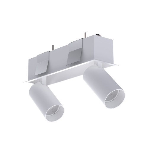 Lampa podtynkowa 2-punktowa MONO DEEP biały