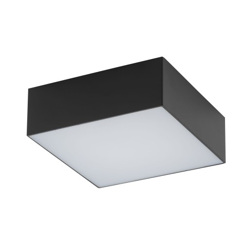 Plafon LID SQUARE LED 15W 3000K czarny