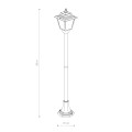Lampa zewnętrzna stojąca ANA czarny