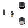 Lampa wisząca FOURTY S czarny