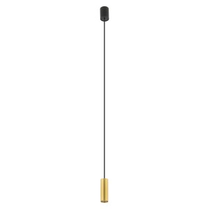 Lampa wisząca FOURTY S mosiądz
