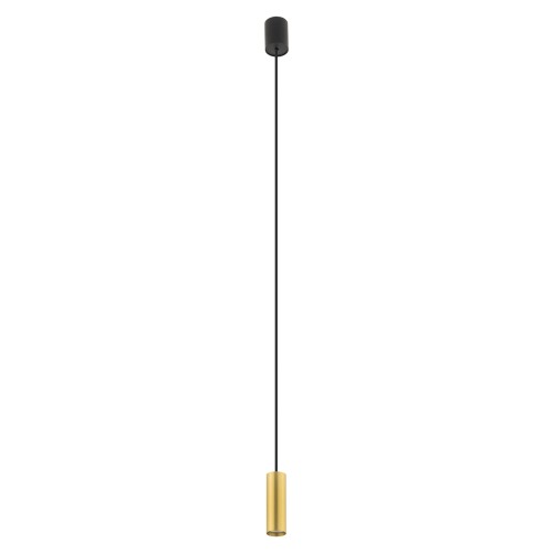 Lampa wisząca FOURTY S mosiądz