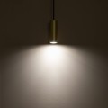 Lampa wisząca FOURTY S mosiądz