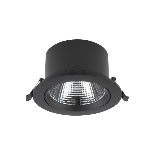 Lampa punktowa podtynkowa EGINA LED 15W 4000K czarny