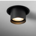 NEX BLACK 2XGU10 LAMPA SUFITOWA PODTYNKOWA