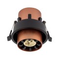 NEX BLACK 4XGU10 LAMPA SUFITOWA PODTYNKOWA
