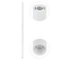 Lampa punktowa natynkowa FOURTY XL biały