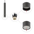 Lampa wisząca FOURTY M szary