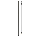 Lampa punktowa natynkowa FOURTY XL szary
