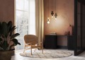 Lampa wisząca DROPS WOOD B naturalne drewno