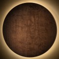 Kinkiet RING TIMBER LED XXL ciemne drewno