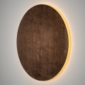 Kinkiet RING TIMBER LED XXL ciemne drewno