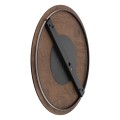 Kinkiet RING TIMBER LED XXL ciemne drewno