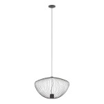 Lampa wisząca nowoczesna PUMPKIN M szary 
