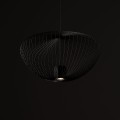 Lampa wisząca nowoczesna PUMPKIN M szary 