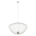 Lampa wisząca nowoczesna PUMPKIN L szary 
