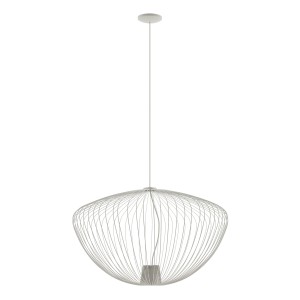 Lampa wisząca nowoczesna PUMPKIN L szary 