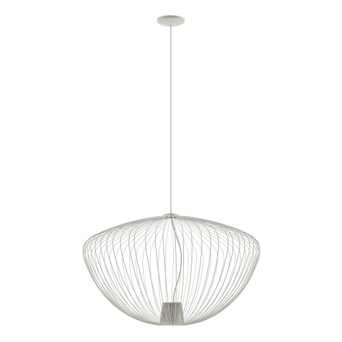 Lampa wisząca nowoczesna PUMPKIN L szary 