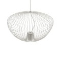 Lampa wisząca nowoczesna PUMPKIN L szary 