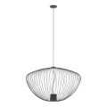 Lampa wisząca nowoczesna PUMPKIN L szary