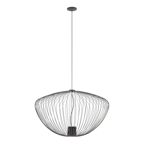 Lampa wisząca nowoczesna PUMPKIN L szary