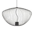 Lampa wisząca nowoczesna PUMPKIN L szary