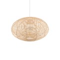 Lampa wisząca RATTAN M naturalne drewno