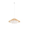Lampa wisząca JAPANDI M naturalne drewno 