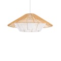 Lampa wisząca JAPANDI M naturalne drewno 