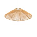 Lampa wisząca JAPANDI M naturalne drewno 