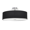 Lampa sufitowa abażur VIVIANE czarny