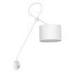 ALTEA WHITE LAMPA SUFITOWA 1 + ŻARÓWKA