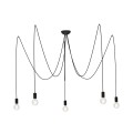 Lampa wisząca SPIDER V czarny