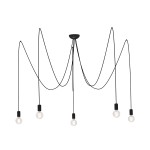 Lampa wisząca SPIDER V czarny